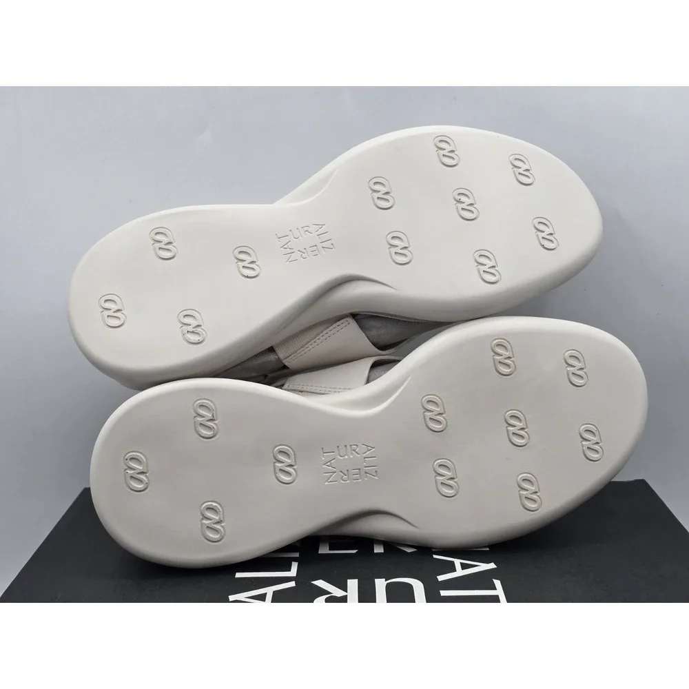 NEW Naturalizer Lillian warm White‎ Women's Sandals sz 7 W Wide